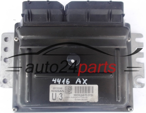 ECU ENGINE CONTROLLER NISSAN MICRA 1.2 MEC32-040 U3 