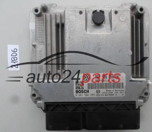 Μονάδα Ελέγχου Κινητήρα VW VOLKSWAGEN EOS 2.0 FSI BOSCH 0 261 S02 255, 0261S02255, 06F 906 056 GA, 06F906056GA, MED9.5.10