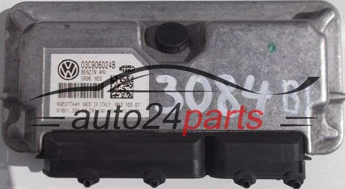 ECU CENTRALITA DE MOTOR SKODA FABIA 1.4 03C906024B, 6160139303, IAW 4HV.B