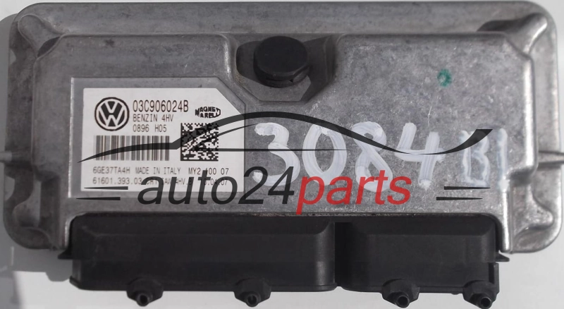 ECU CENTRALITA DE MOTOR SKODA FABIA 1.4 03C906024B, 6160139303, IAW 4HV.B