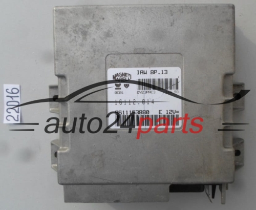 MOTORSTEUERGERÄT ECU STEUERGERAT CITROEN PEUGEOT MAGNETI MARELLI IAW 8P.13, IAW8P13, 9611153880