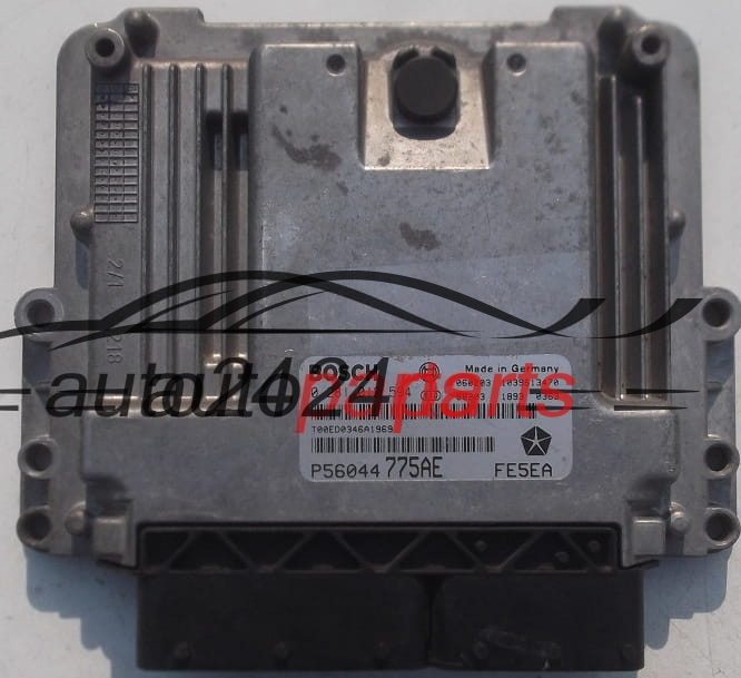 CALCULATEUR MOTEUR JEEP GRAND CHEROKEE 2.8 CRD BOSCH 0 281 012 594, P56044775AE, FE5EA