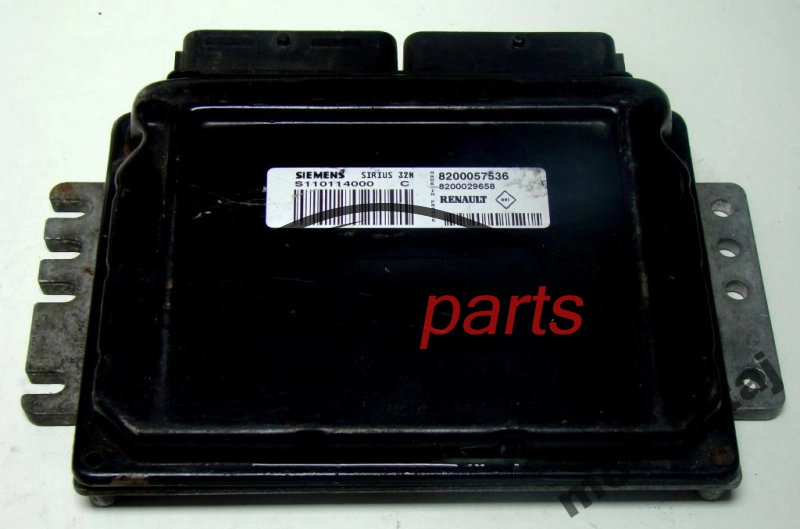 MOTORSTEUERGERÄT ECU STEUERGERÄT  RENAULT CLIO 1.2 SIEMENS S110114000 C