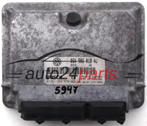 KOMPUTER STEROWNIK SILNIKA SEAT LEON TOLEDO 1.8 BOSCH 0 261 204 878, 0261204878, 06A 906 018 AJ, 06A906018AJ - 5947