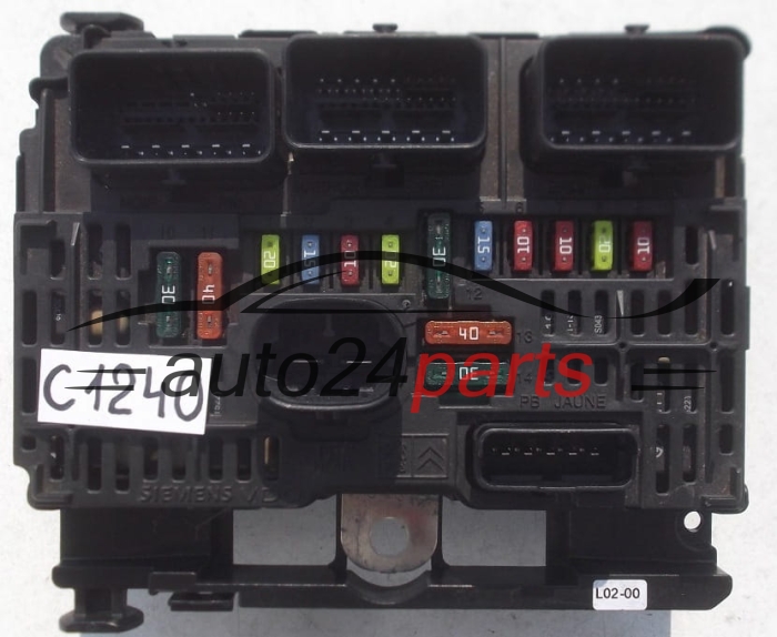 Centralina modulo comfort BSI CITROEN PEUGEOT SIEMENS VDO S118983002 J,  9656086180