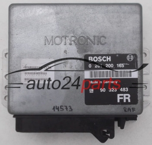 ECU ENGINE CONTROLLER OPEL OMEGA BOSCH 0 261 200 165, 0261200165, GM 90 323 483 FR, 90323483FR