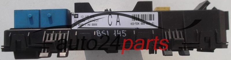 Ηλεκτρικό κιβώτιο θρυαλλίδων κουτί BSI OPEL ASTRA H ZAFIRA B GM 13 145 014 CA