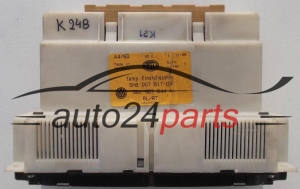 PANEL OGRZEWANIA STEROWNIK NAWIEWU REGULATOR KLIMATRONIK VOLKSWAGEN AUDI A4 B5 GOLF PASSAT 3B2 907 044 A, 3B2907044A, 5HB 007 617-03, 5HB00761703