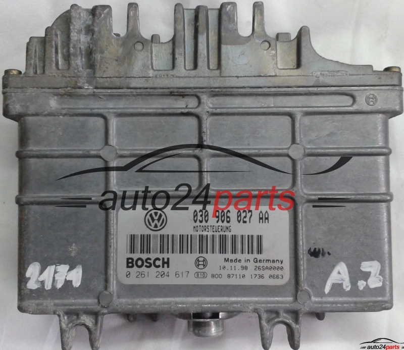 CALCULATEUR MOTEUR VW VOLKSWAGEN POLO 1.4 BOSCH 0 261 204 616/617
