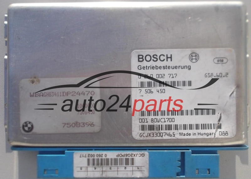BOITE DE VITESSES AUTOMATIQUE BMW X5 BOSCH 0 260 002 717,  7 506 450