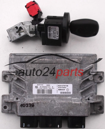 ΜΟΝΑΔΑ ΕΛΕΓΧΟΥ ΚΙΝΗΤΗΡΑ RENAULT TWINGO II 1.2, S120202121 A, S120202121A, 8201076738, SIM32