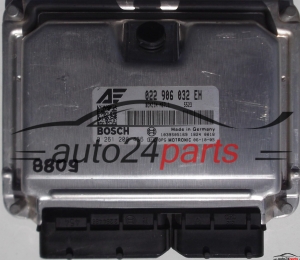 CENTRALINA MOTORE VW VOLKSWAGEN GOLF VI, BOSCH 0 261 208 436, 0261208436, 022 906 032 EH, 022906032EH, ME7.1