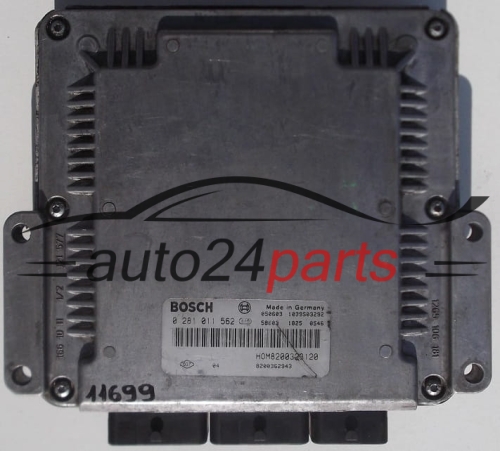 CENTRALITA DE MOTOR  RENAULT KANGOO 1.9 DCI BOSCH 0 281 011 562, 0281011562, HOM8200323120, 8200323120 