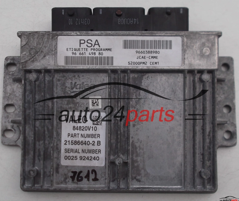 calculateur moteur pour peugeot 1.4
