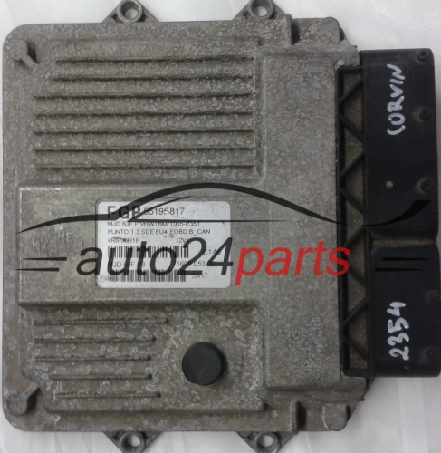 KOMPUTER STEROWNIK SILNIKA FIAT PUNTO 1.3 JTD MAGNETI MARELLI MJD 6JF.P3