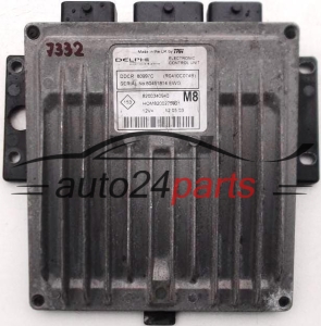 KOMPUTER STEROWNIK SILNIKA NISSAN MICRA 1.5 DCI R0410C074B, 8200340940, HOM8200275921 - 
