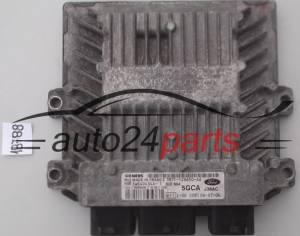 KOMPUTER STEROWNIK SILNIKA FORD FUSION 1.4 TDCI SIEMENS 5WS40434A-T, 5WS40434AT, 7M71-12A650-AA, 7M7112A650AA, 5GCA, SID804 - 18788
