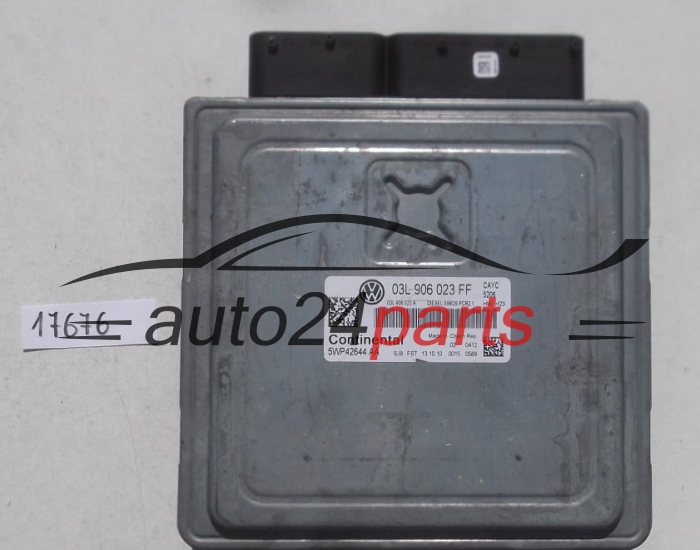 Μονάδα Ελέγχου Κινητήρα VW VOLKSWAGEN GOLF 1.6 TDI CONTINENTAL 5WP42644 AA