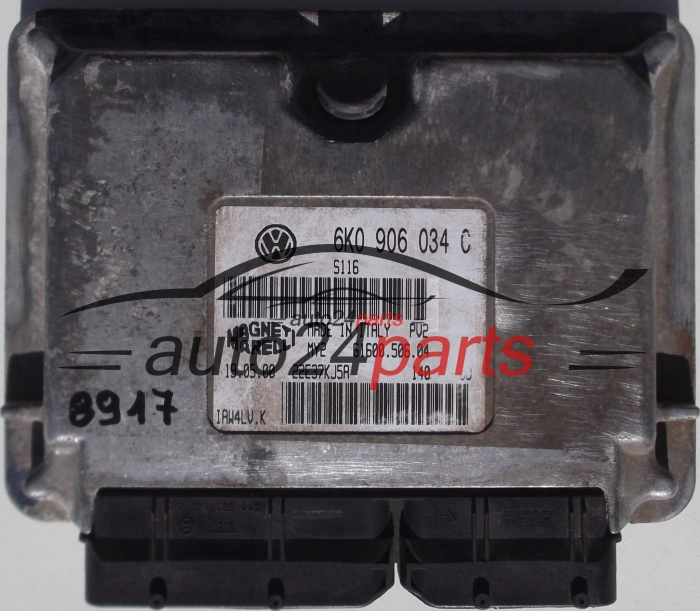 MOTORSTEUERGERÄT ECU STEUERGERÄT VW VOLKSWAGEN POLO 1.4 6K0906034C