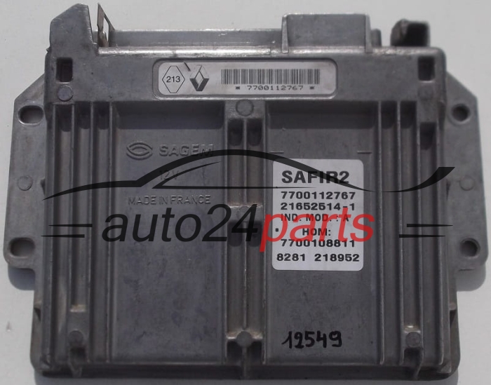 calculateur moteur pour renault kangoo 1.2