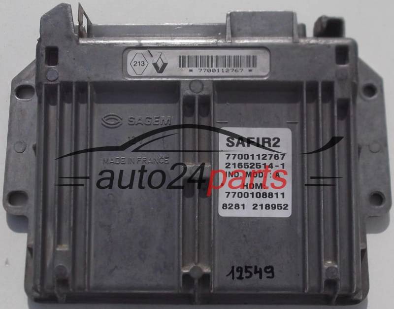 calculateur moteur pour renault kangoo 1.2