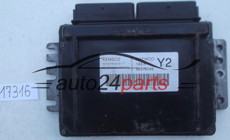 Μονάδα Ελέγχου Κινητήρα DEAWOO TACUMA 1.6 KEMSCO S010016030 E1 S010016030E1, 96378049 1AEK Y2