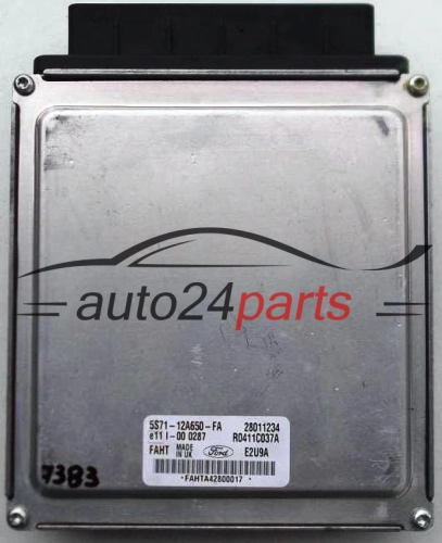 KOMPUTER STEROWNIK SILNIKA FORD MONDEO 2.0 TDCI 5S71-12A650-FA, 5S7112A650FA, 28011234, R0411C037A FEHT -  