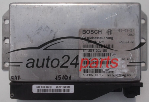 STEROWNIK SKRZYNI AUTOMATYCZNEJ MERCEDES VITO W638 BOSCH 0 260 002 699, 0260002699, A 638 446 24 10, A6384462410