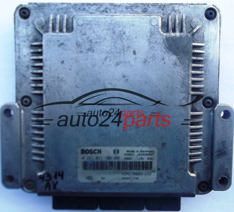 MOTORSTEUERGERÄT ECU STEUERGERAT RENAULT MASTER 2.5 DCI BOSCH 0281011105 HOM8200091432