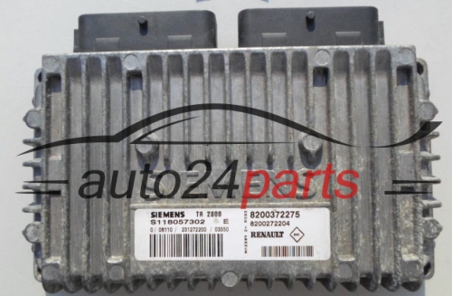 Ecu Automatic Gearbox RENAULT MEGANE 1.6 SIEMENS S118057302 E,  8200372275, 8200272204
