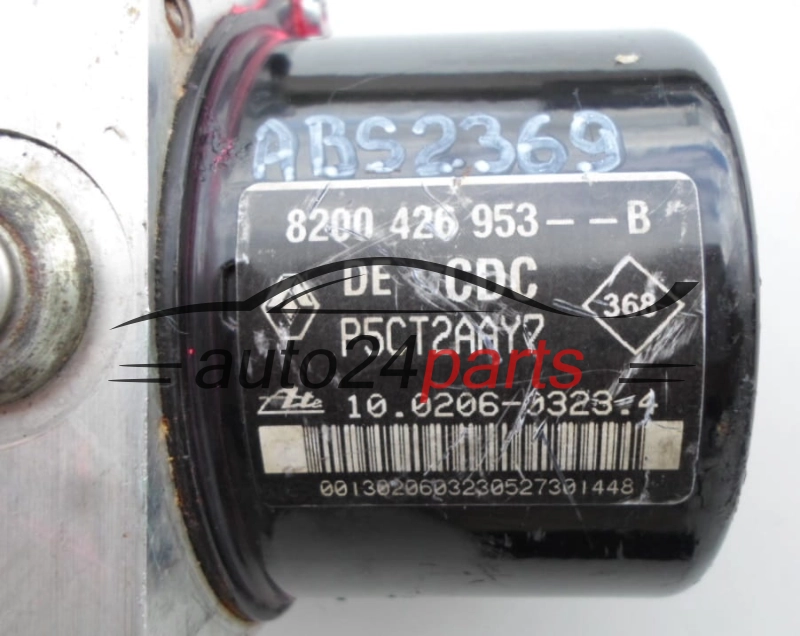 Αντλία αβς RENAULT LAGUNA ESPACE P5CT2AAY7, ATE 10.0206-0323.4, 10020603234, 8200 426 953, 8200426953, 10.0960-1443.3, 10096014433