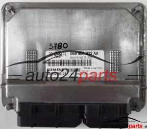 ΜΟΝΑΔΑ ΕΛΕΓΧΟΥ ΚΙΝΗΤΗΡΑ VW VOLKSWAGEN PASSAT 2.0 AZM SIEMENS 5WP40109 04, 06B 906 033 AA, 06B906033AA