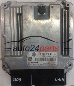 Getriebesteuergerät Steuergerät Automatik Getriebe VW VOLKSWAGEN T5 1.9 TDI 038906016AL, 038 906 016 AL, BOSCH 0 281 014 254, 0281014254