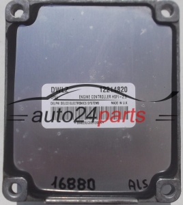 ECU CENTRALITA DE MOTOR OPEL CORSA MERIVA DELPHI DELCO 12214820 DWLZ, 12214820DWLZ, HSFI-2.5