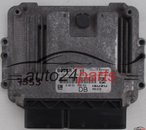 Μονάδα Ελέγχου Κινητήρα OPEL ASTRA 1.7 CDTI Z17DTH BOSCH 0 281 012 694