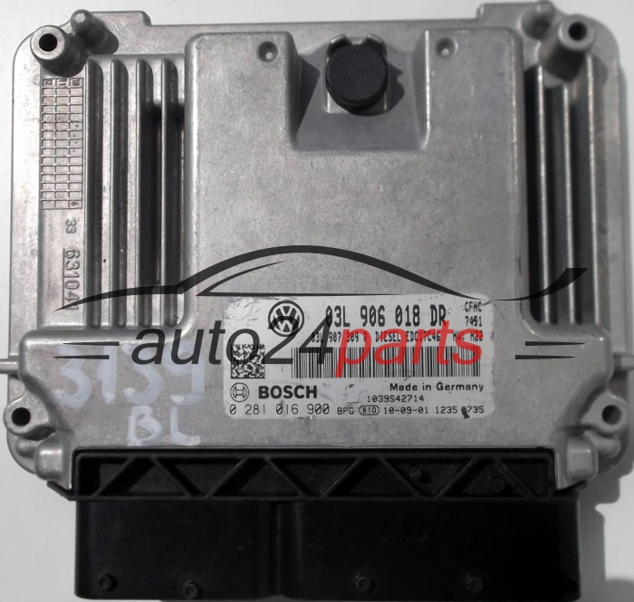  ECU CENTRALITA DE MOTOR VW VOLKSWAGEN TOURAN 2.0 TDI 03L906018DR
