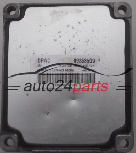 KOMPUTER STEROWNIK SILNIKA OPEL ASTRA G CORSA C ZAFIRA A DELPHI DELCO 09353509 DPAC, 09353509DPAC, HSFI-2.1 - 