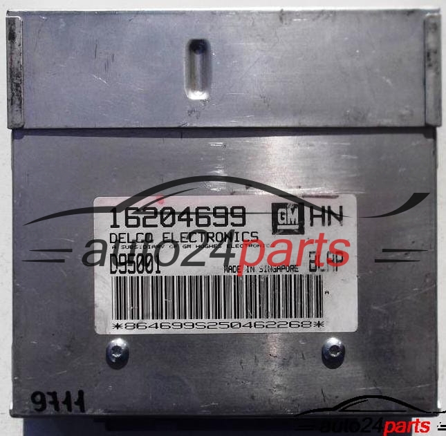  MOTORSTEUERGERÄT ECU STEUERGERAT OPEL ASTRA 1.4, 16204699 HN