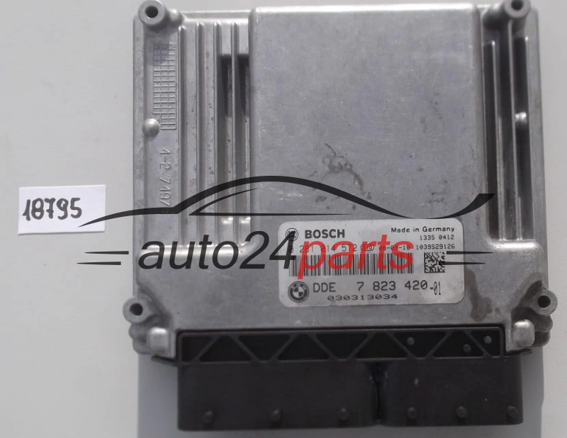KOMPUTER STEROWNIK SILNIKA BMW E90 320 2.0 D BOSCH 0281014572, 0 281 014 572 DDE 7823420 7 823 420-01