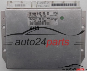 ECU CENTRALITA DE MOTOR MERCEDES W 210 BOSCH 0 265 109 046, 0265109046, 019 545 48 32, 0195454832 