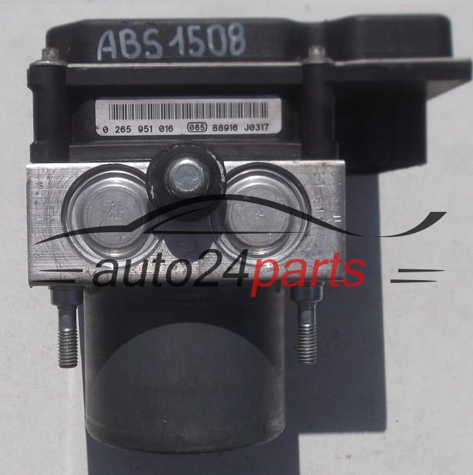  ABS OPEL CORSA D 13282281 FD BOSCH 0 265 230 334, 0265230334, 0 265 951 016, 0265951016
