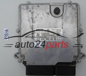 KOMPUTER STEROWNIK SILNIKA MERCEDES W169 2.0 CDI BOSCH 0 281 017 707, 0281017707, A 640 900 46 00, A6409004600, CR40.40 - 19816