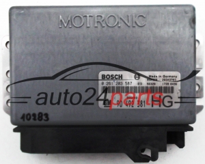 KOMPUTER STEROWNIK SILNIKA OPEL OMEGA B 2.0, BOSCH 0 261 203 587, 0261203587, 90 492 381 HG, 90492381 HG - 10283