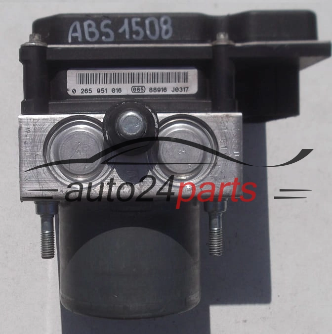 ABS PUMPE BLOCK HYDRAULIKPUMPE STEUERGERAT OPEL CORSA D 13282281 FD, BOSCH 0265230334, 0 265 230 334, 0 265 951 016, 0265951016