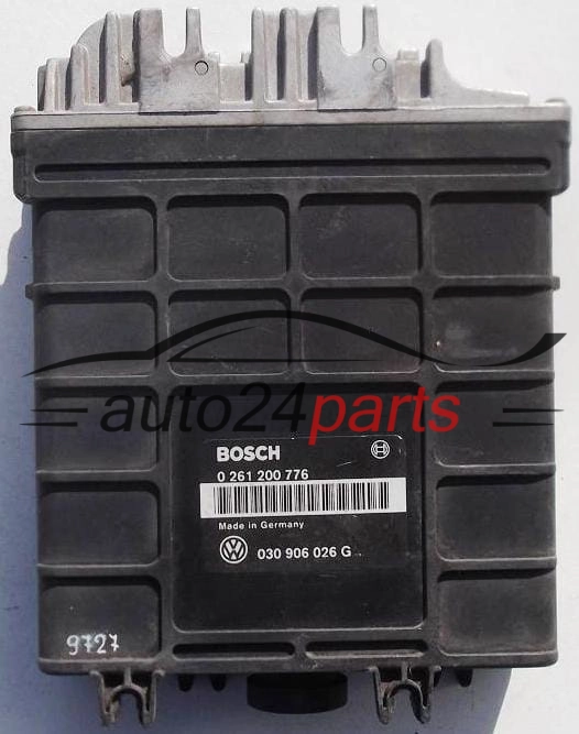 KOMPUTER STEROWNIK SILNIKA SEAT IBIZA 1.3, BOSCH 0261200776, 030906026G 