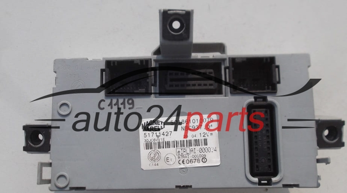 Centralina de comando do sistema confort  ALFA ROMEO 147 MAGNETI MARELLI 51711427
