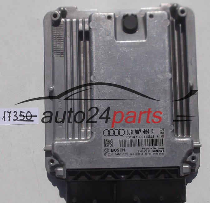 KOMPUTER STEROWNIK SILNIKA AUDI TT RS 2.5 TFSI BOSCH 0 261 S02 835, 0261S02835, 8J0 907 404 P