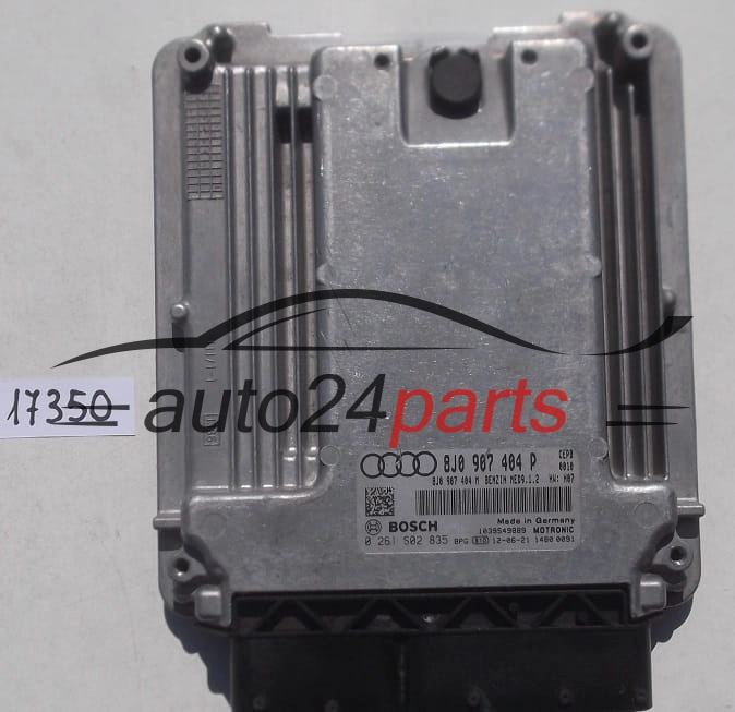 KOMPUTER STEROWNIK SILNIKA AUDI TT RS 2.5 TFSI BOSCH 0 261 S02 835, 0261S02835, 8J0 907 404 P