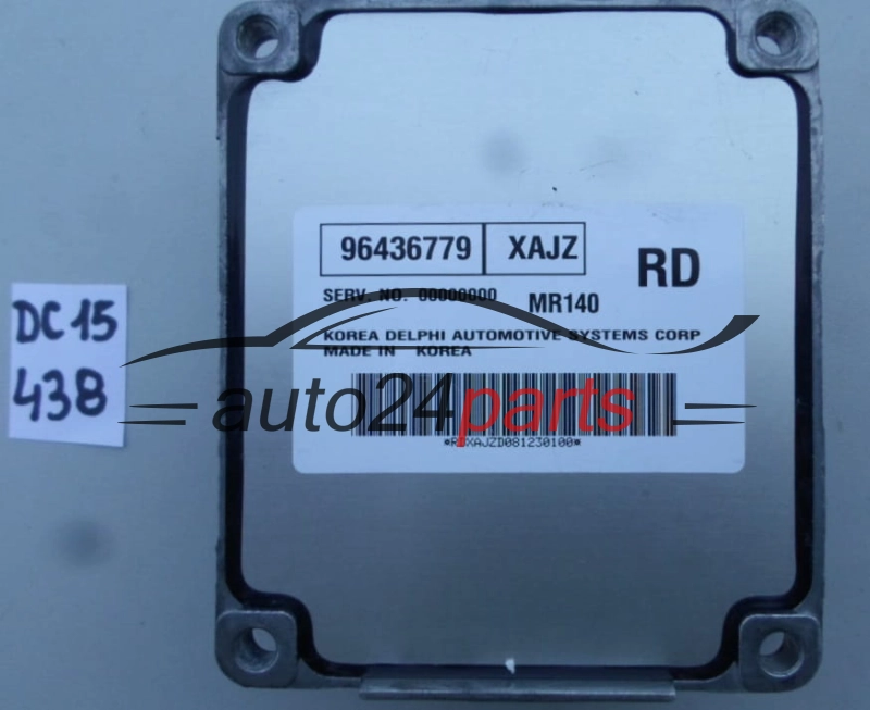 Μονάδα Ελέγχου Κινητήρα CHEVROLET AVEO 1.4 96436779 XAJZ 