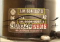 Bomba de abs  AUDI SEAT SKODA VOLKSWAGEN 1J0 614 117 D,  ATE 10.0204-0207.4